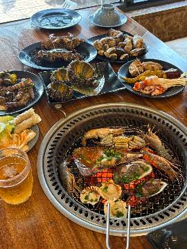 라우목 해산물 뷔페